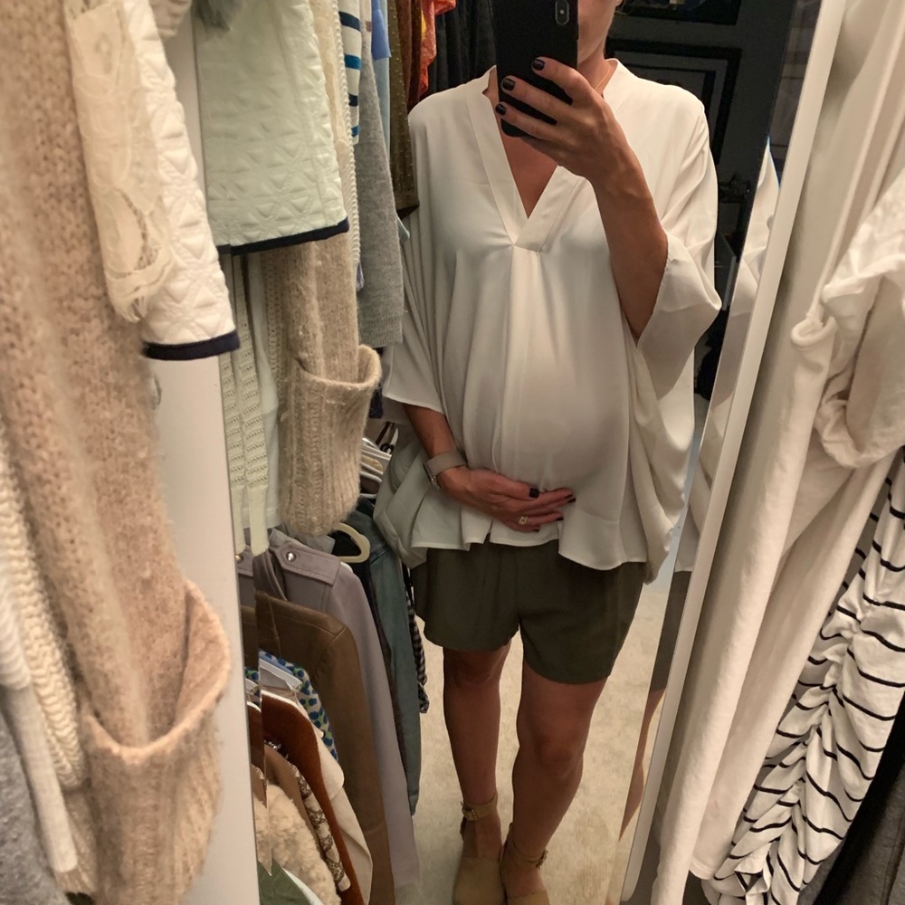 Hatch collection short sleeve blouse
